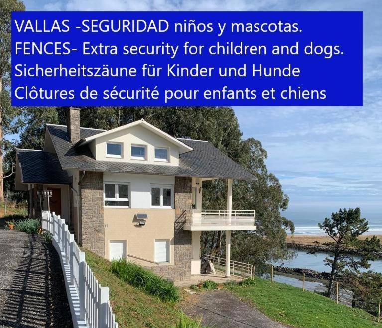 La Villa De Maria I Playa Beach El Puntal Asturias Villaviciosa  Exterior foto